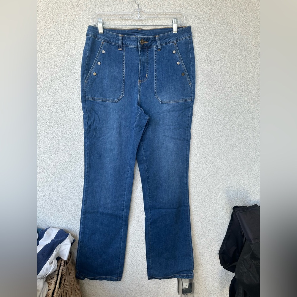 Belle by Kim Gravel Jeans - 10T, New - Medium Wash